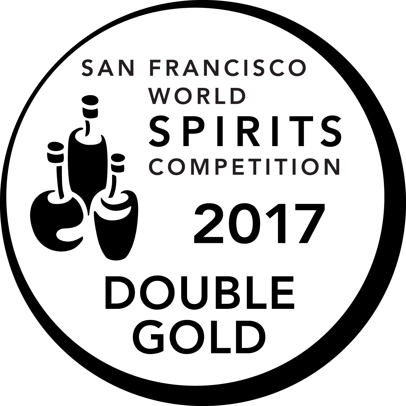 San Francisco World Spirits Competition — Double Gold 2017